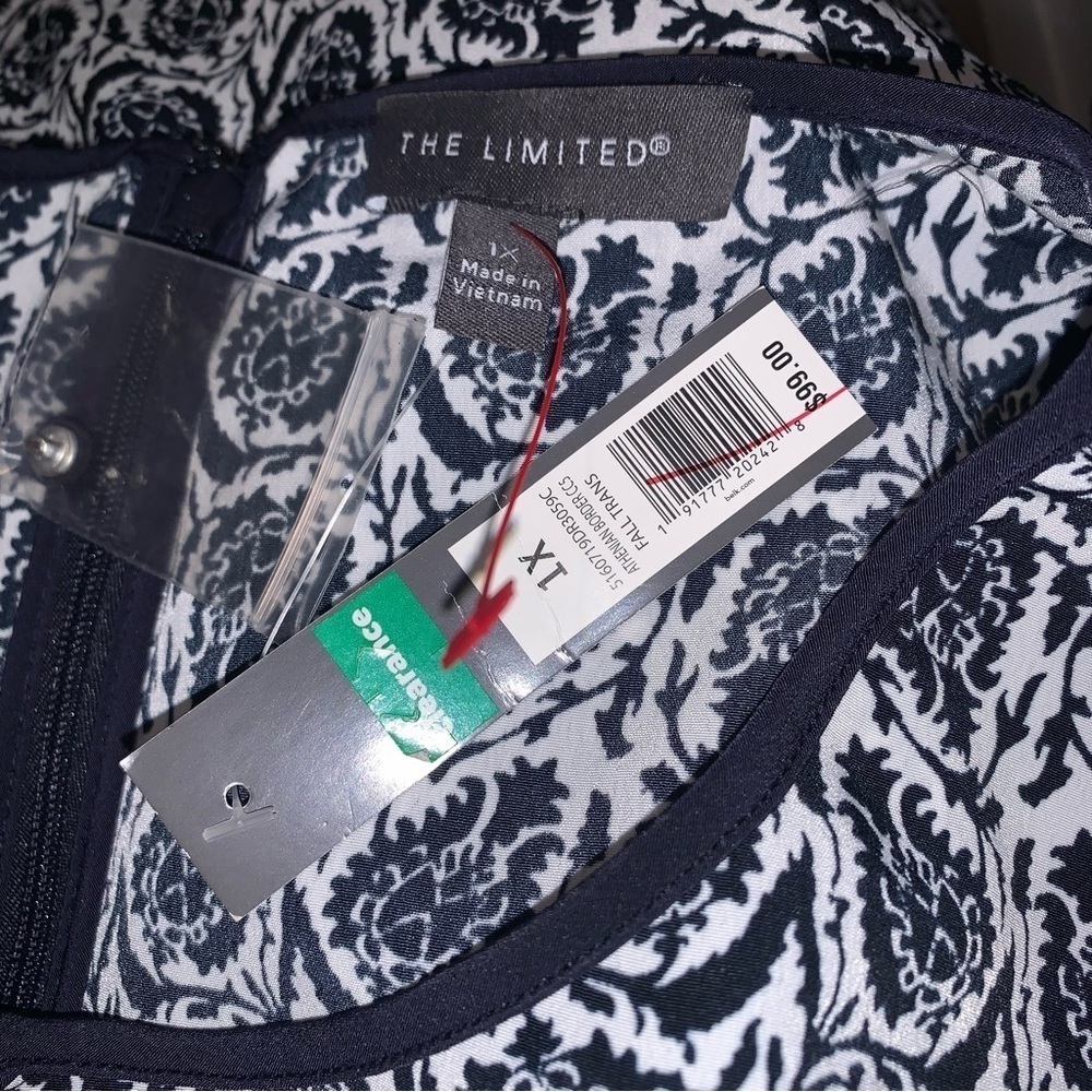 NWT The Limited Dress, sz 1X - Picture 9 of 12